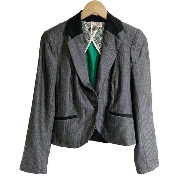 Tom K Nguyen Women 4 Blazer Single Button Anthropologie - Picture 1 of 5